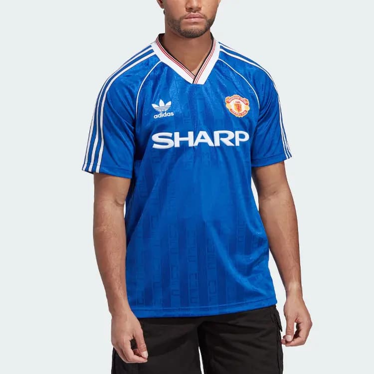 Adidas Originals Retro Soccer Jerseys Men's Collegiate Blue 2