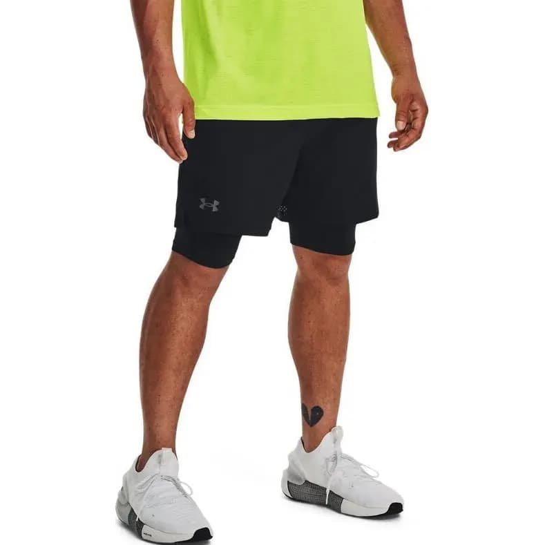 Under Armour Sports Training Fitness Running Shorts Men's Black 5