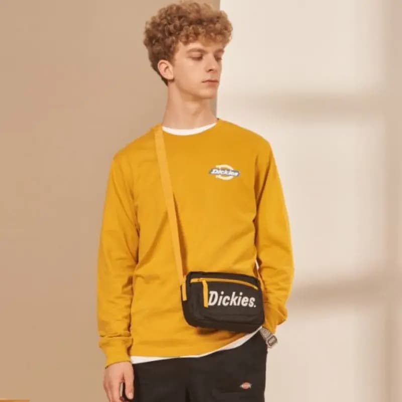 Dickies Crossbody Çanta Unisex Qara 3