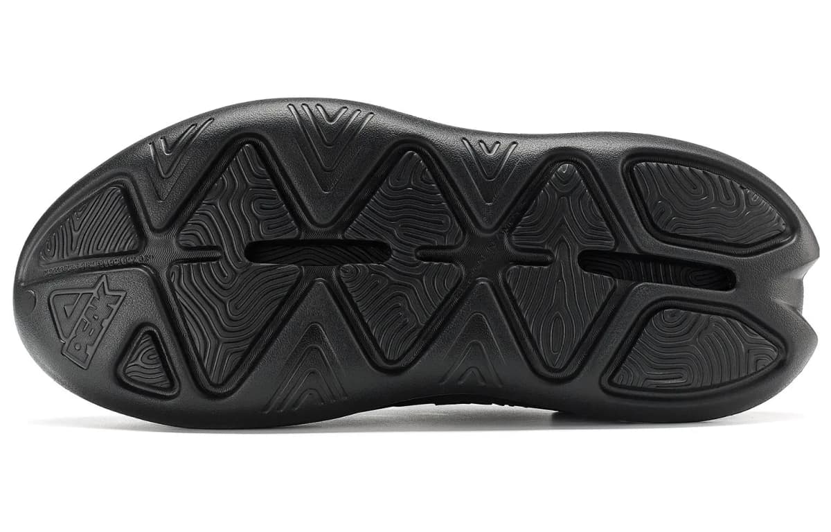 PEAK Extreme Clog Kişi Qara/Ağ 6