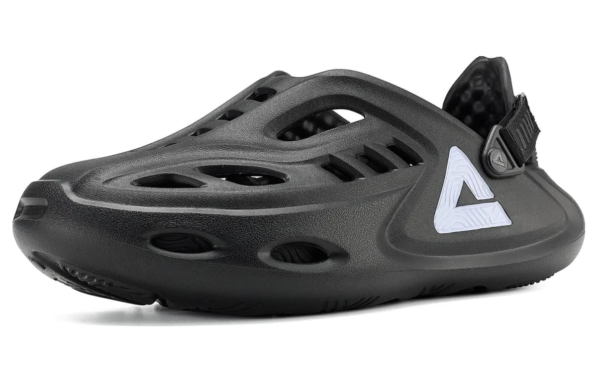 PEAK Extreme Clog Kişi Qara/Ağ 3