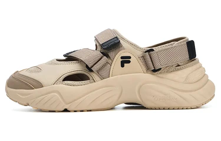 FILA FUSION Conch Sandal 'Beige Black'