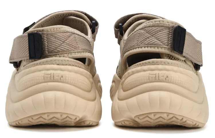 FILA FUSION Conch Sandal 'Beige Black' 5