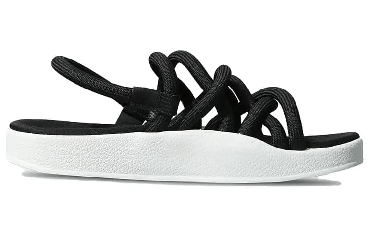 Adidas Originals Adilette Noda Qadın Səndəli 'Black White' 2