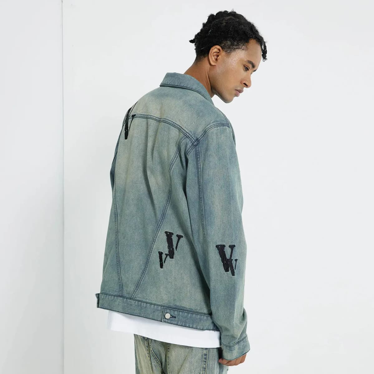 VLONE SS23 Unisex Cins Pencək 17