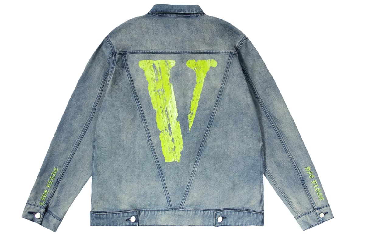 VLONE Denim Pencəyi Unisex 9