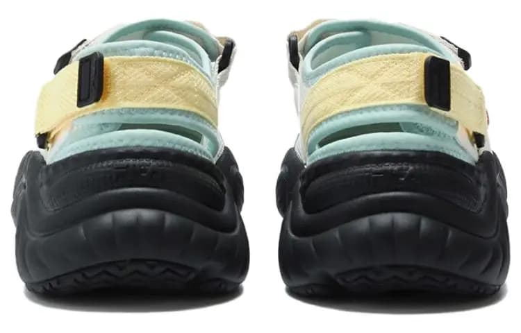 FILA FUSION Conch Sandals 'White Green Black' Women's 4
