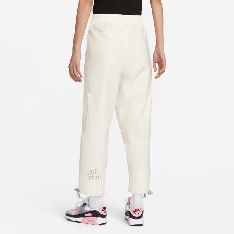 Nike Sportswear Multi-Pocket Casual Cargo Pants Women's White 4