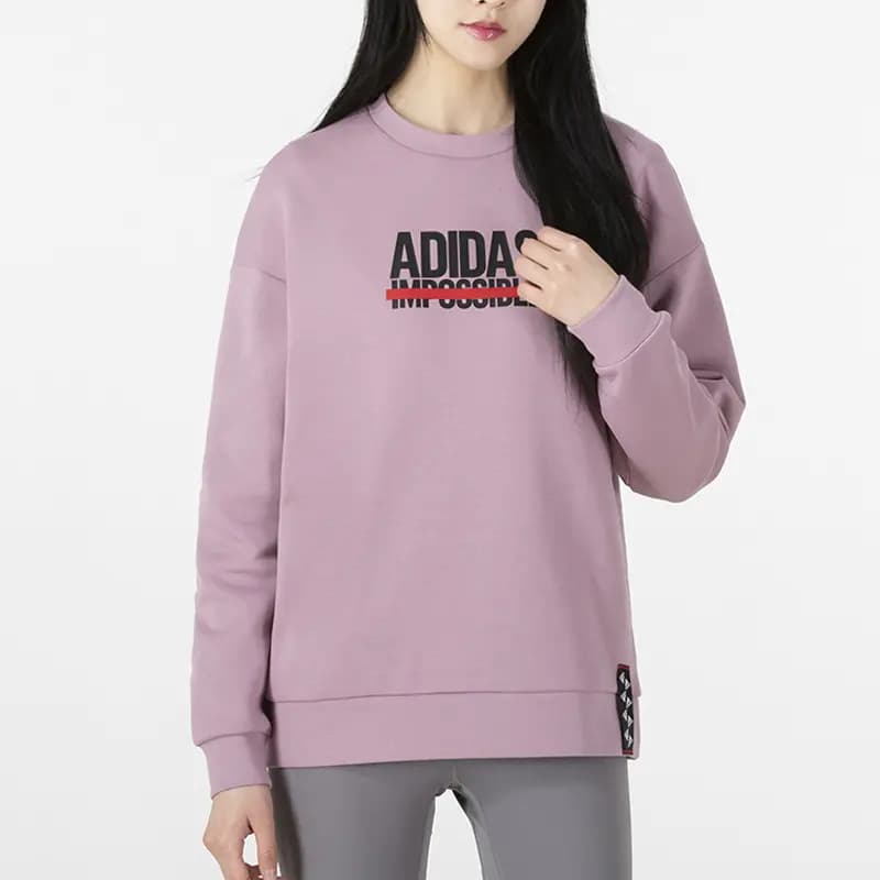 adidas FI BRD SWT Qadın Sweatshirt Bənövşəyi 2
