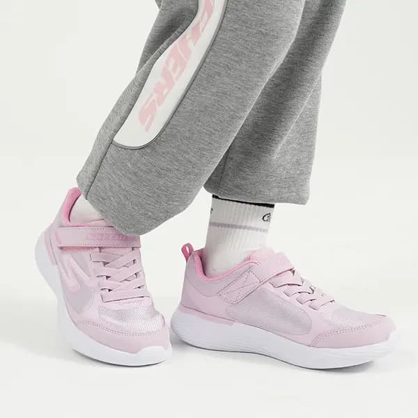 Skechers Uşaq İdman Ayaqqabısı Açıq Çəhrayı 7