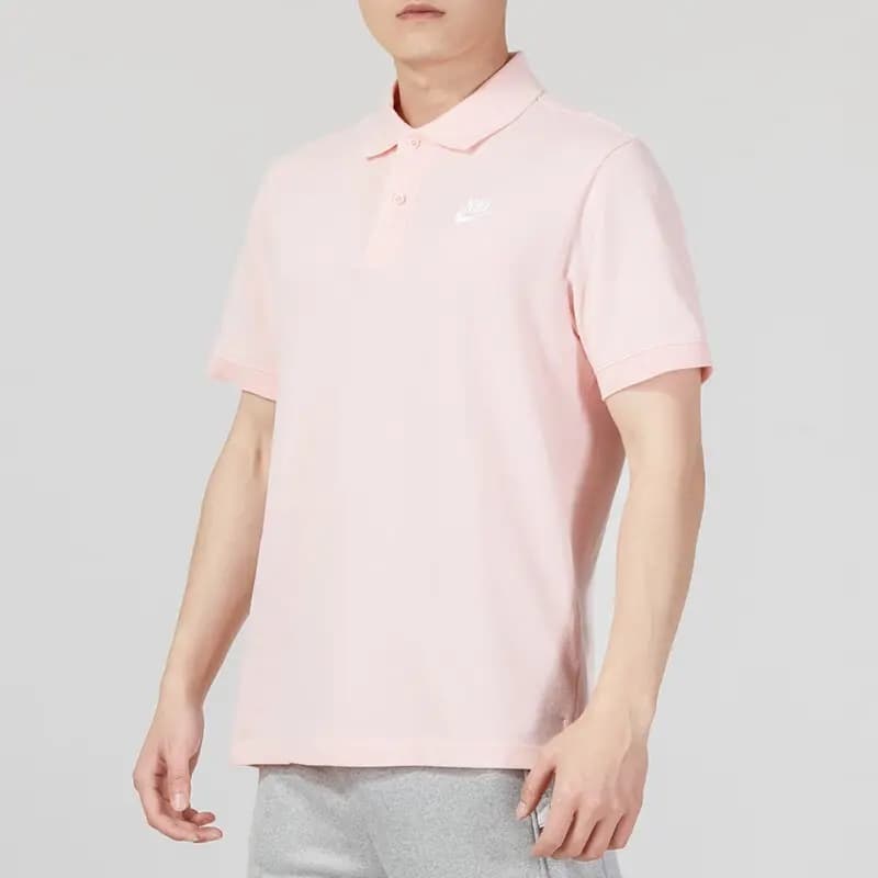 Nike Sportswear Polo Köynək Kişi Çəhrayı 3