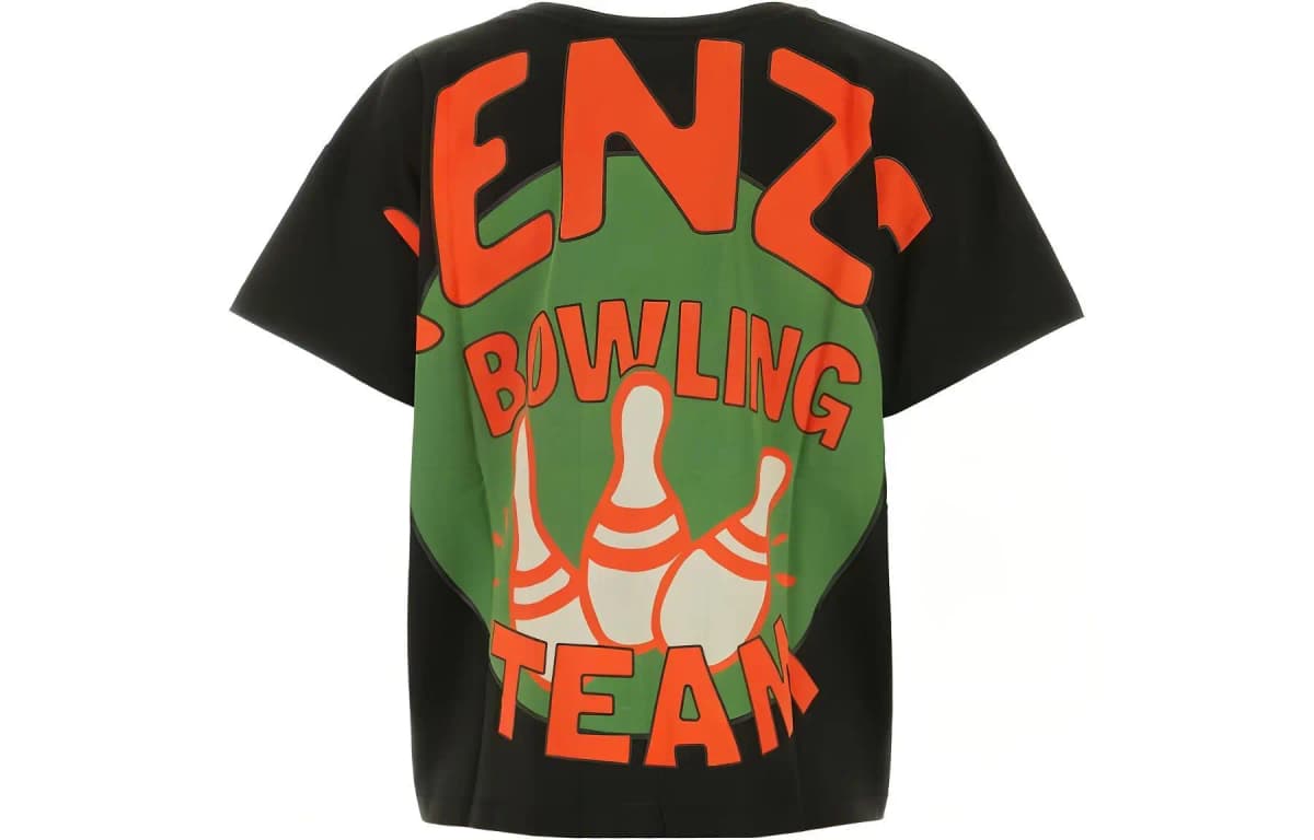 KENZO Graphic Printed Qadın Köynək