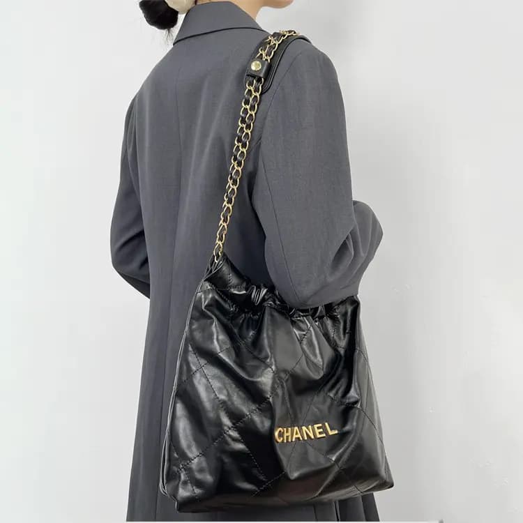 Artisan Workshop CHANEL 22bag Çanta Kəməri üçün Qoruyucu Qara 5