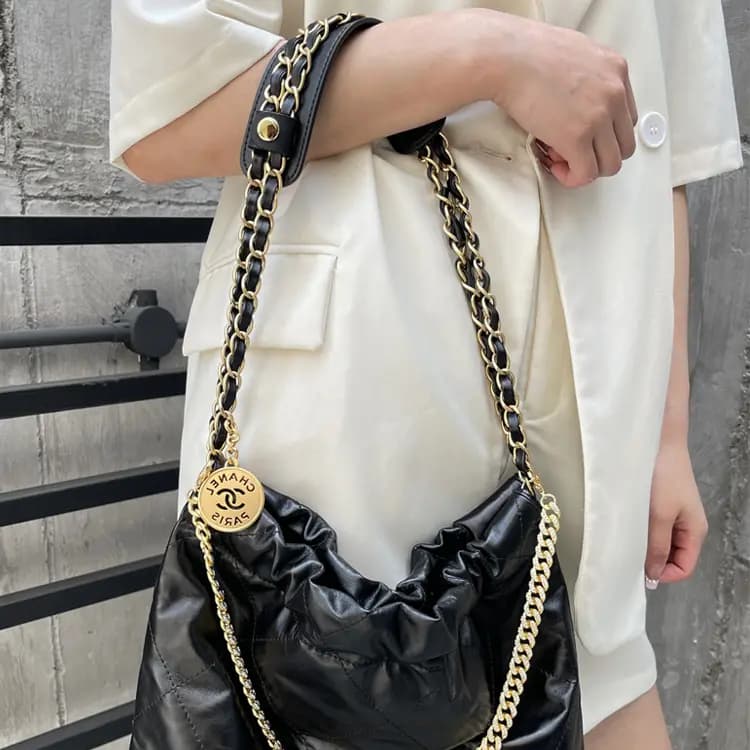 Artisan Workshop CHANEL 22bag Çanta Kəməri üçün Qoruyucu Qara 6