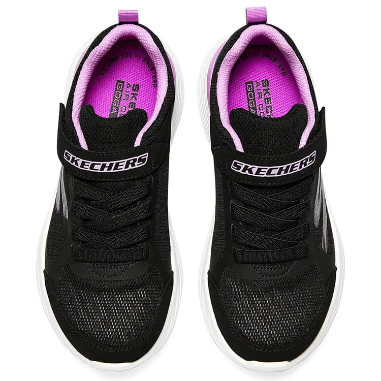 Skechers Uşaq İdman Ayaqqabısı Qara/Bənövşəyi 4