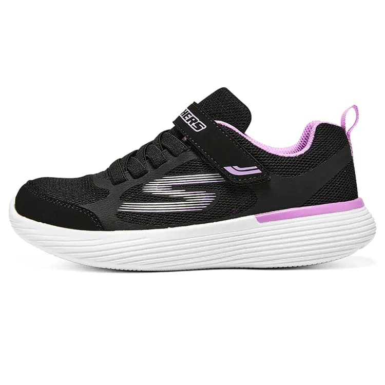 Skechers Uşaq İdman Ayaqqabısı Qara/Bənövşəyi