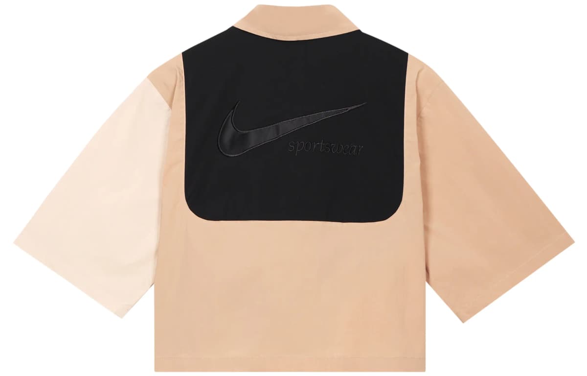 Nike Qadın Köynəyi Açıq Qəhvəyi 2