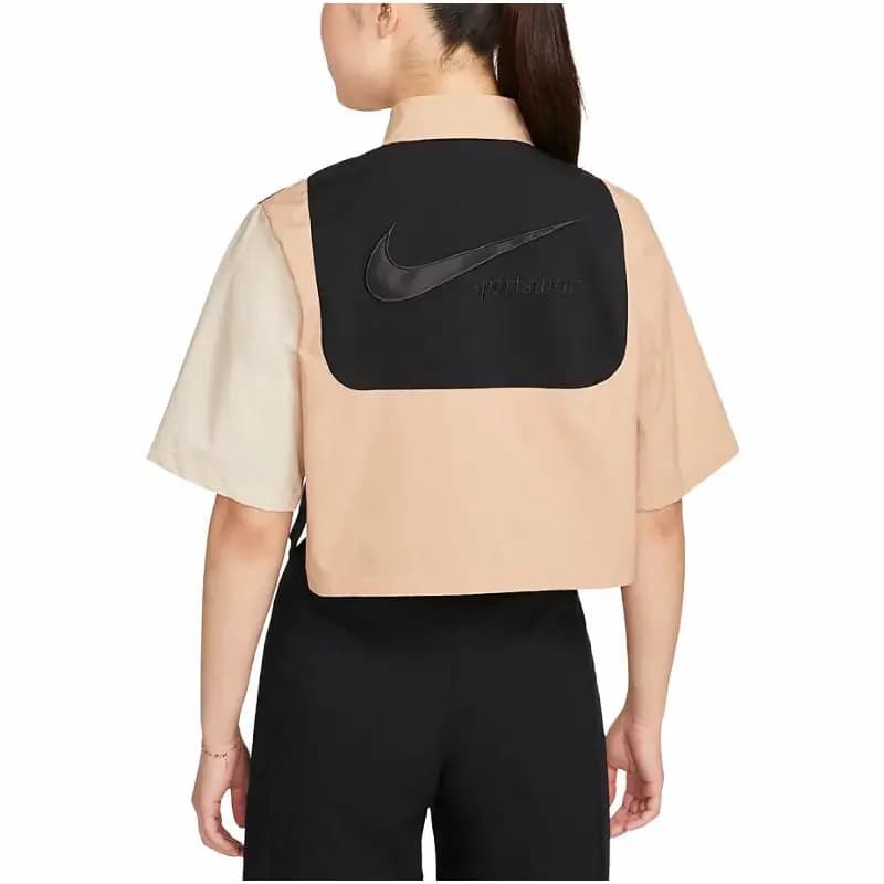 Nike Qadın Köynəyi Açıq Qəhvəyi 5