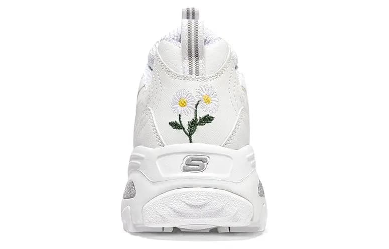 Skechers D'lites 1.0 Sneakers 'White Grey' Women's 4