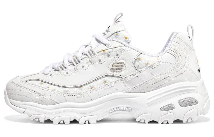 Skechers D'lites 1.0 Qadın İdman Ayaqqabısı Ağ/Boz