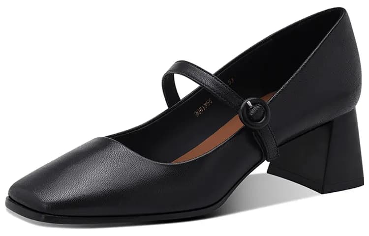 JESSICA SOPHIA Block Heel High Heels 5.5cm Women's 7