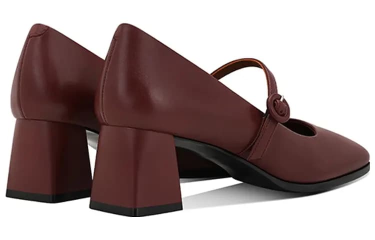 JESSICA SOPHIA Block Heel High Heels 5.5cm Women's 4