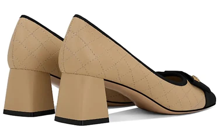 JESSICA SOPHIA Chunky Heel High Heels 5cm Women's 5