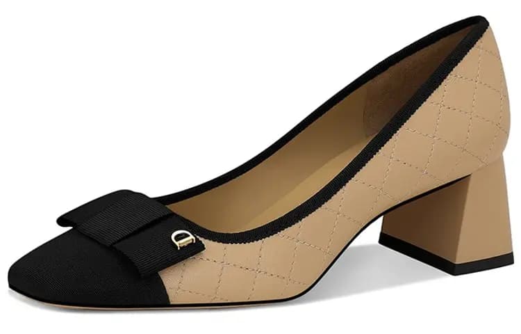 JESSICA SOPHIA Chunky Heel High Heels 5cm Women's 2
