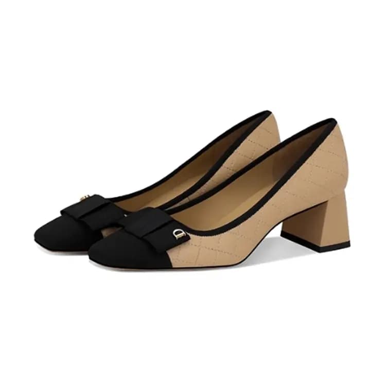 JESSICA SOPHIA Chunky Heel High Heels 5cm Women's 3
