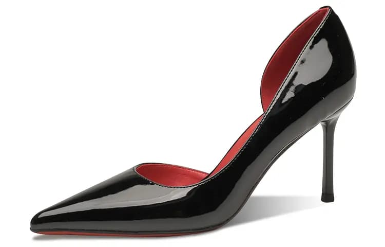 Ainer-cat Qadın Stiletto 8 sm Qırmızı