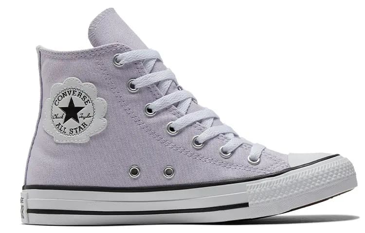 Converse Chuck Taylor All Star Yüksəkboğazlı Uşaq Kətan Ayaqqabısı Bənövşəyi 2
