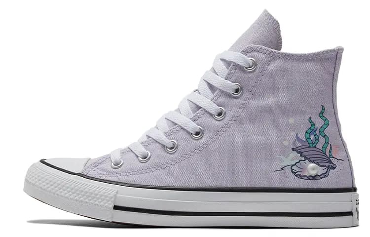 Converse Chuck Taylor All Star Yüksəkboğazlı Uşaq Kətan Ayaqqabısı Bənövşəyi