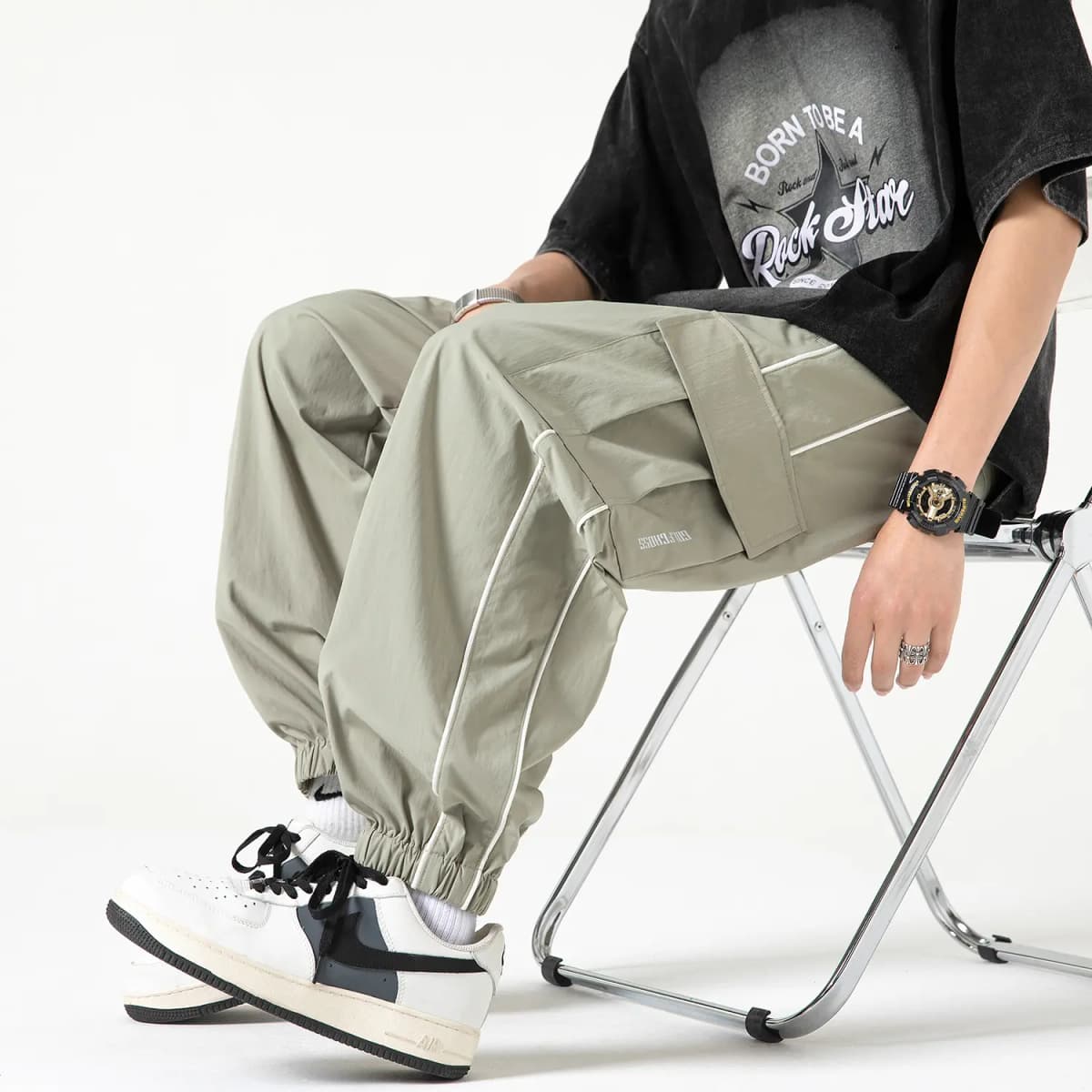GOLFCROSS Cargo Unisex Şalvar 18