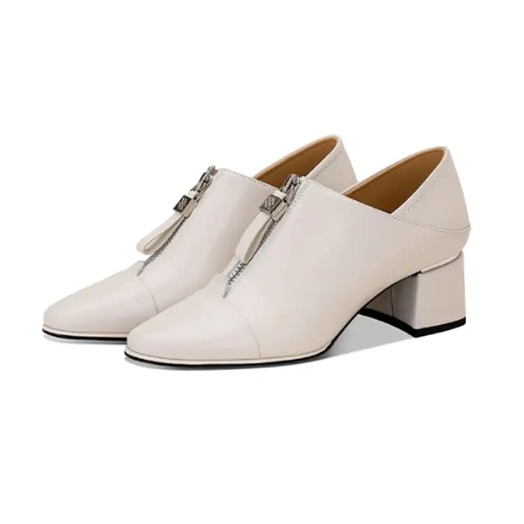 JESSICA SOPHIA Chunky Heel High Heels 4.5cm Women's 2