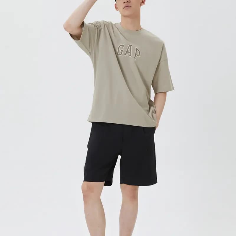 GAP SS23 Loqolu Köynək Kişi 5