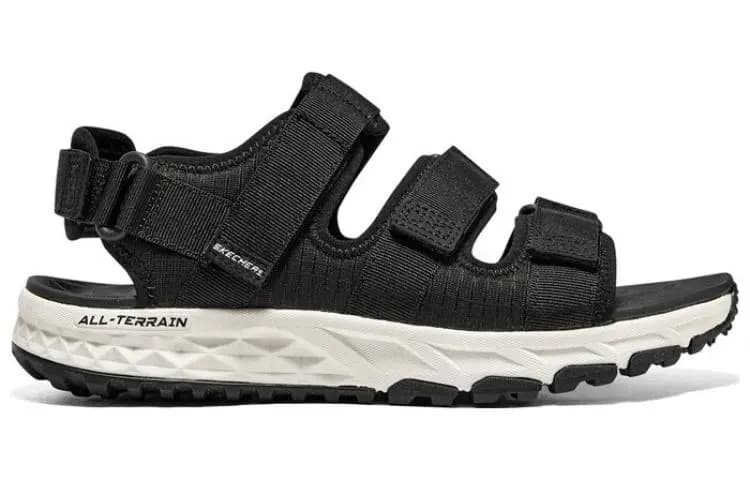 Skechers Escape Plan Trail Sandal 'Black White' 2