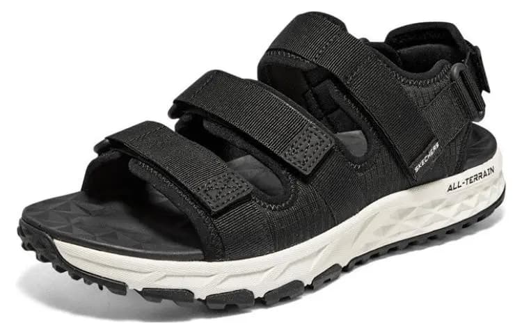 Skechers Escape Plan Trail Sandal 'Black White' 3