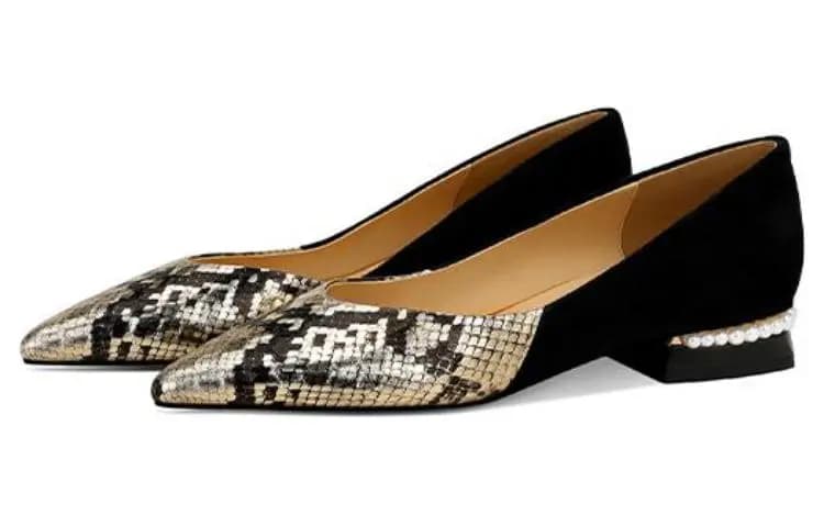 JESSICA SOPHIA Casual Shoes 2cm Women's Gold 2