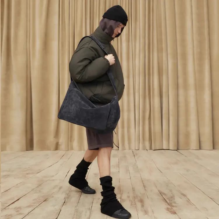 Fear of God Essentials SS23 Drop2 Kişi Şortu Bənövşəyi 3