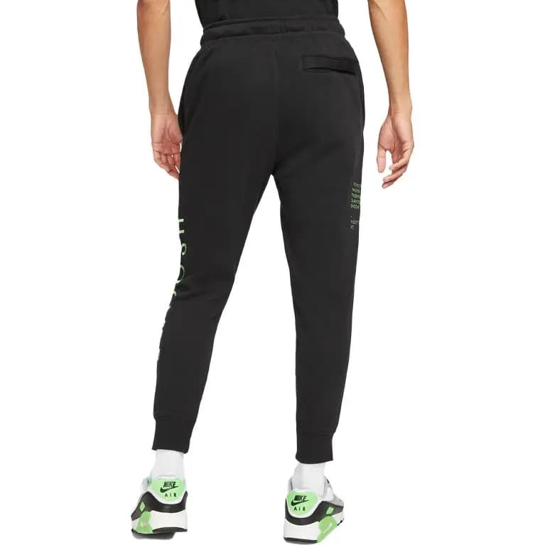 Nike Sportswear Double Swoosh Kişi İdman Şalvarı Qara 3