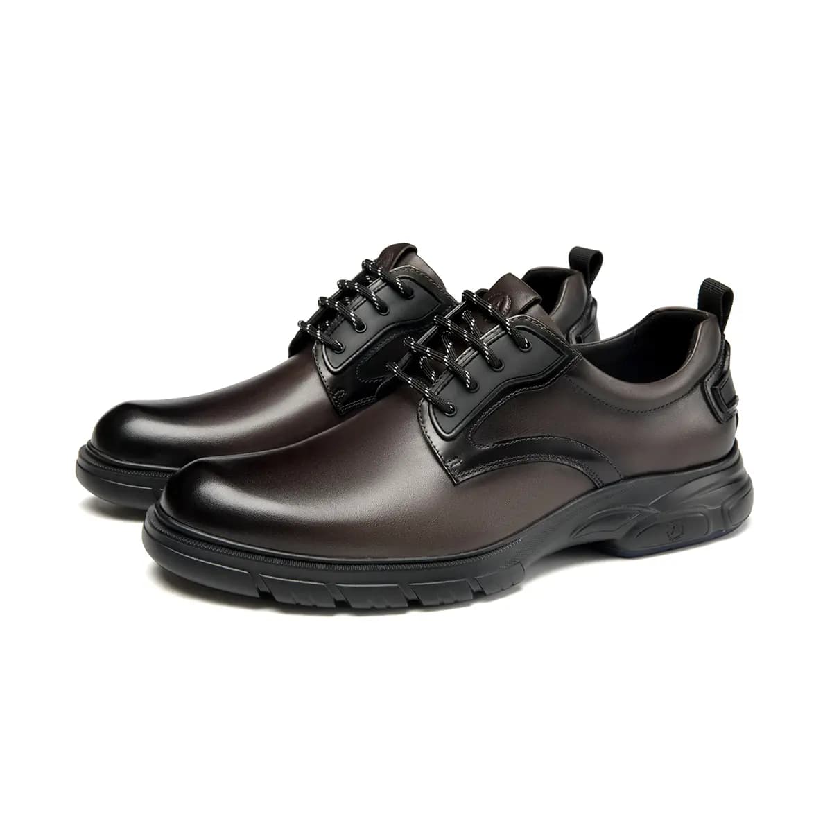 AOKANG Dress Shoes Men Low-Top Gray 3