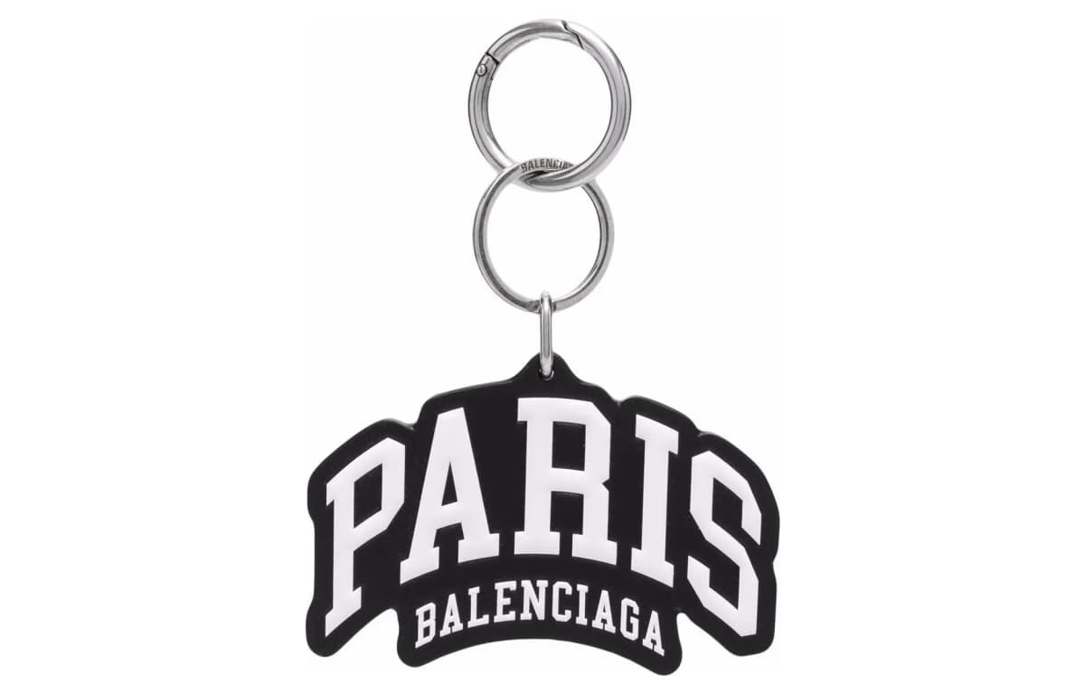 Balenciaga Paris Logo Açar Bağı