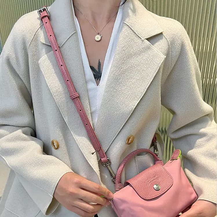 Luxury Care Artisan Workshop Cow Leather Perforated Modified Shoulder Bag, Crossbody Bag With Strap Women's Multicolor 8