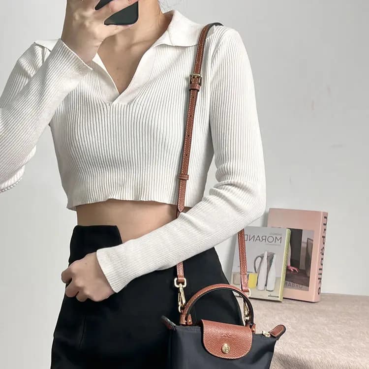 Luxury Care Artisan Workshop Cow Leather Perforated Modified Shoulder Bag, Crossbody Bag With Strap Women's Multicolor 20