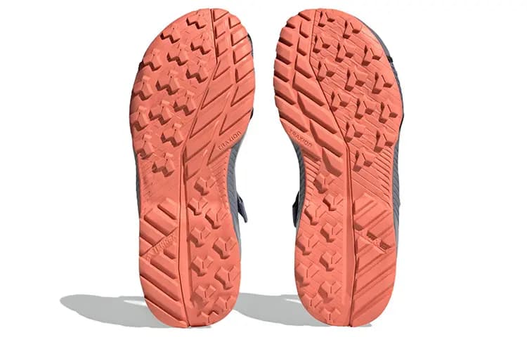 Adidas Terrex Hydroterra Sandals 'Grey Blue Orange' 6