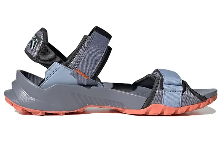 Adidas Terrex Hydroterra Sandals 'Grey Blue Orange' 2