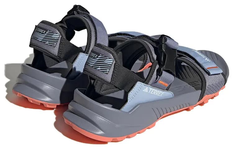 Adidas Terrex Hydroterra Sandals 'Grey Blue Orange' 4
