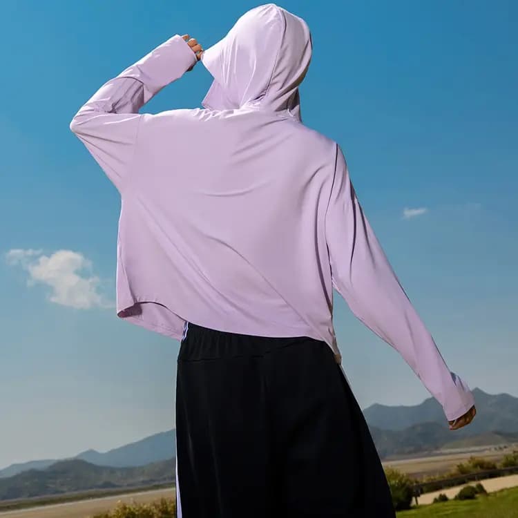 Adidas Qadın Günəşdən Qoruyucu Geyim Taro Ice 4
