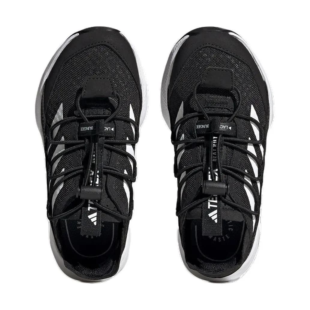 Adidas Terre Slip Resistant Cushioning Low Top Kids' Outdoor Shoes Black White Kids' 4