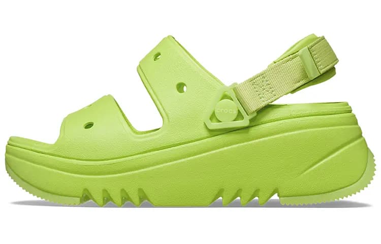 Crocs Classic Hiker Xscape Qadın Sandalı Limeade 4